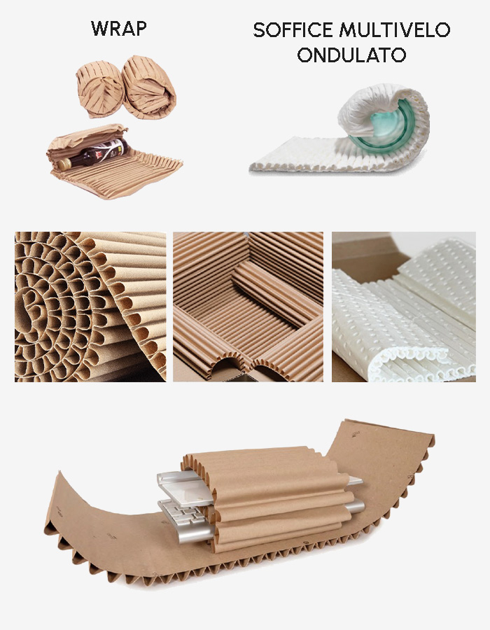 Cushion paper per protezione imballaggi